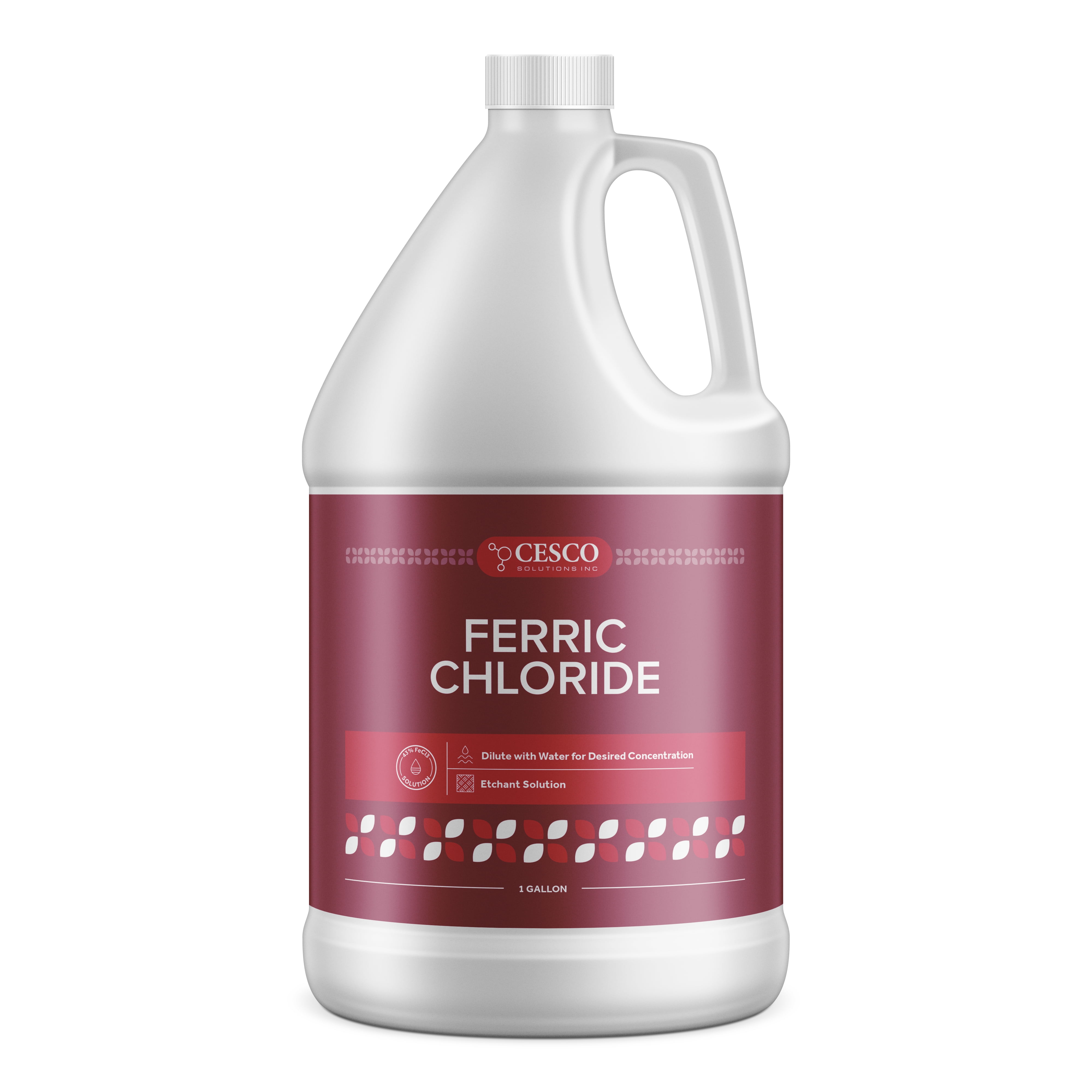 Cesco Solutions Ferric Chloride 1 Gallon High Concentration Chloride
