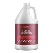 Cesco Solutions Ferric Chloride  1 Gallon High Concentration Chloride Solution  Wide Applications  Ideal as Etchant Solution, Jewelry Making, Coagulant for Water Treatment