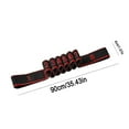 thumbnail image 2 of 8-Segmented Yoga Resistance Band - Adjustable Elastic Exercise Stretching Belt for Strength Training, Durable Fitness Tool for Home & Gym, Year of The Horse Workout Essential, 1.5*35.4in, Red, 2 of 8