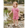 thumbnail image 4 of Cenuakty Baby3M 6M 12M 18M 24M 2T 3T Girl 2Pcs Summer Outfits Short Sleeve Fruit Embroidery Tops and Shorts Set Toddler Spring Clothes, 4 of 9