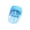 Sky Blue, variant on Dmlowu Twin Hole Manual Pencil Sharpener with Cover, Sturdy Plastic Pencil Sharpeners for Standard Large Colored Pencils Stationery, 4 Colors