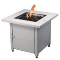 thumbnail image 2 of Endless Summer 30 inch Fire Pit with Cover, Black Glass, 2 of 4