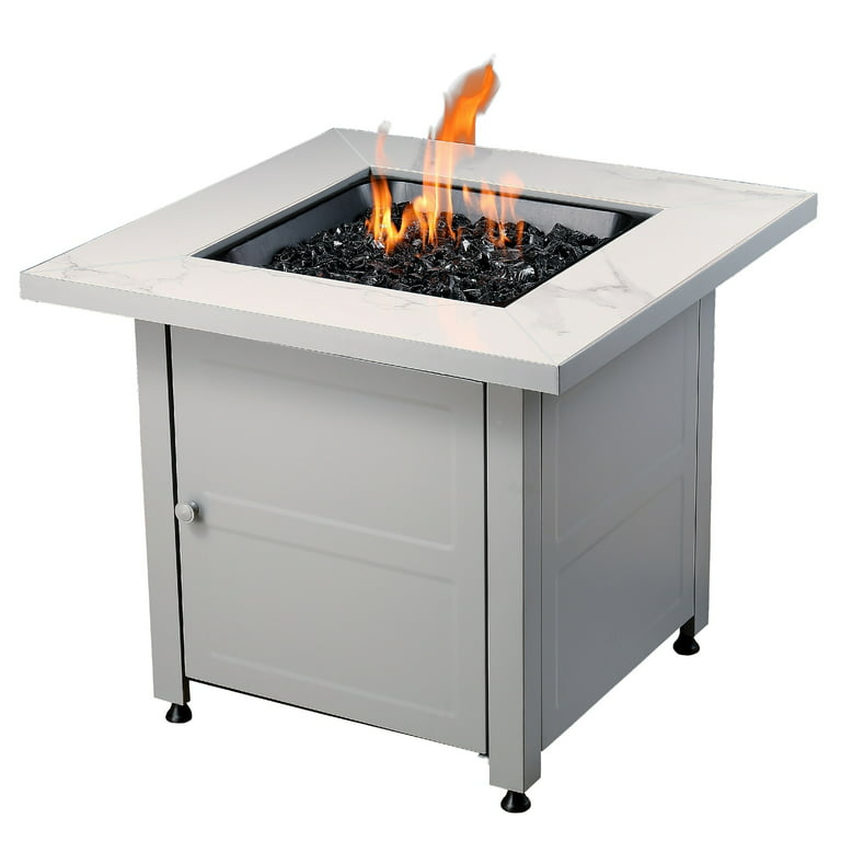 30 Inch Gas Fire Pit Table With Cover, 30 Inch Outdoor Fire Pit Endless Summer Edition
