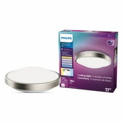 Philips LED 90-Watt 11 Ceiling Light, 5 Shades of White, White, Dimmable, Flush Mount (1-Pack)