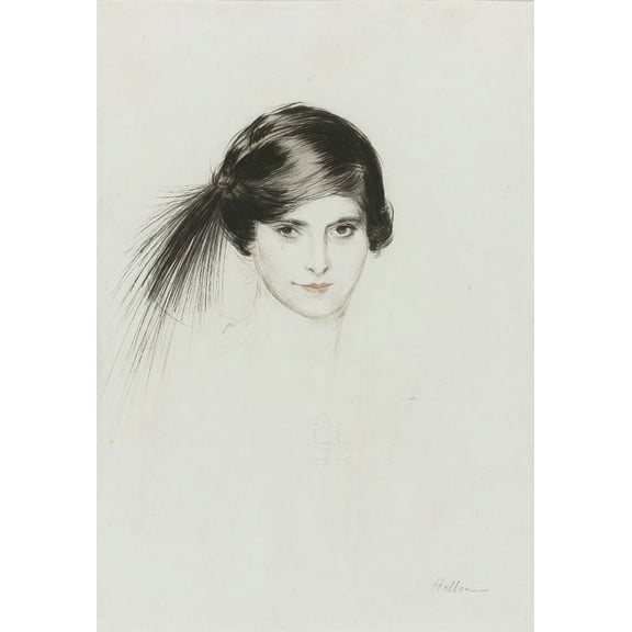 17x24in Laminated Helena Rubinstein Art Print Poster European Art Paul Cesar Helleu