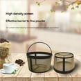 thumbnail image 2 of 4PCS Coffee filter, tea filter, FDA filter, 304 stainless steel mesh, nylon coffee machine filter coffee accessories 4 cups, 2 of 6