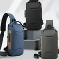 thumbnail image 3 of Transemion OxfordCloth Breathable Shoulder Bag For Convenient Storage And Easy Carry When Going Out Waterproof black, 3 of 6