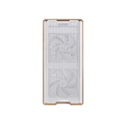 Lian Li LAN217W LANCOOL 217 Walnut Wood ATX Mid Tower Case White