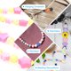 thumbnail image 5 of Cuentas de estrella de acrílico Uxcell, 400 Pcs cuentas de pulsera de amistad en forma de estrella, blancas, 5 of 5
