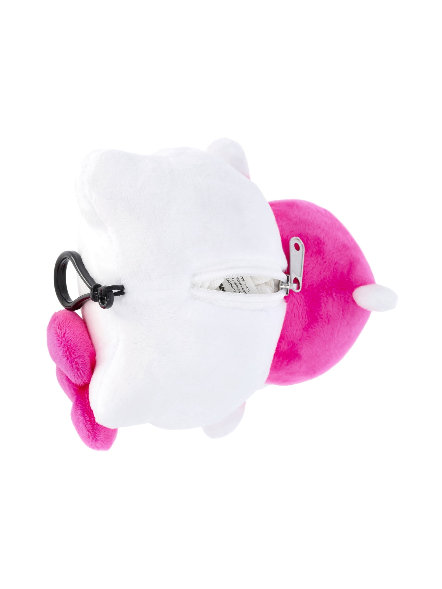 Hello Kitty Kids Plush Zipper Pull Keychain, Pink