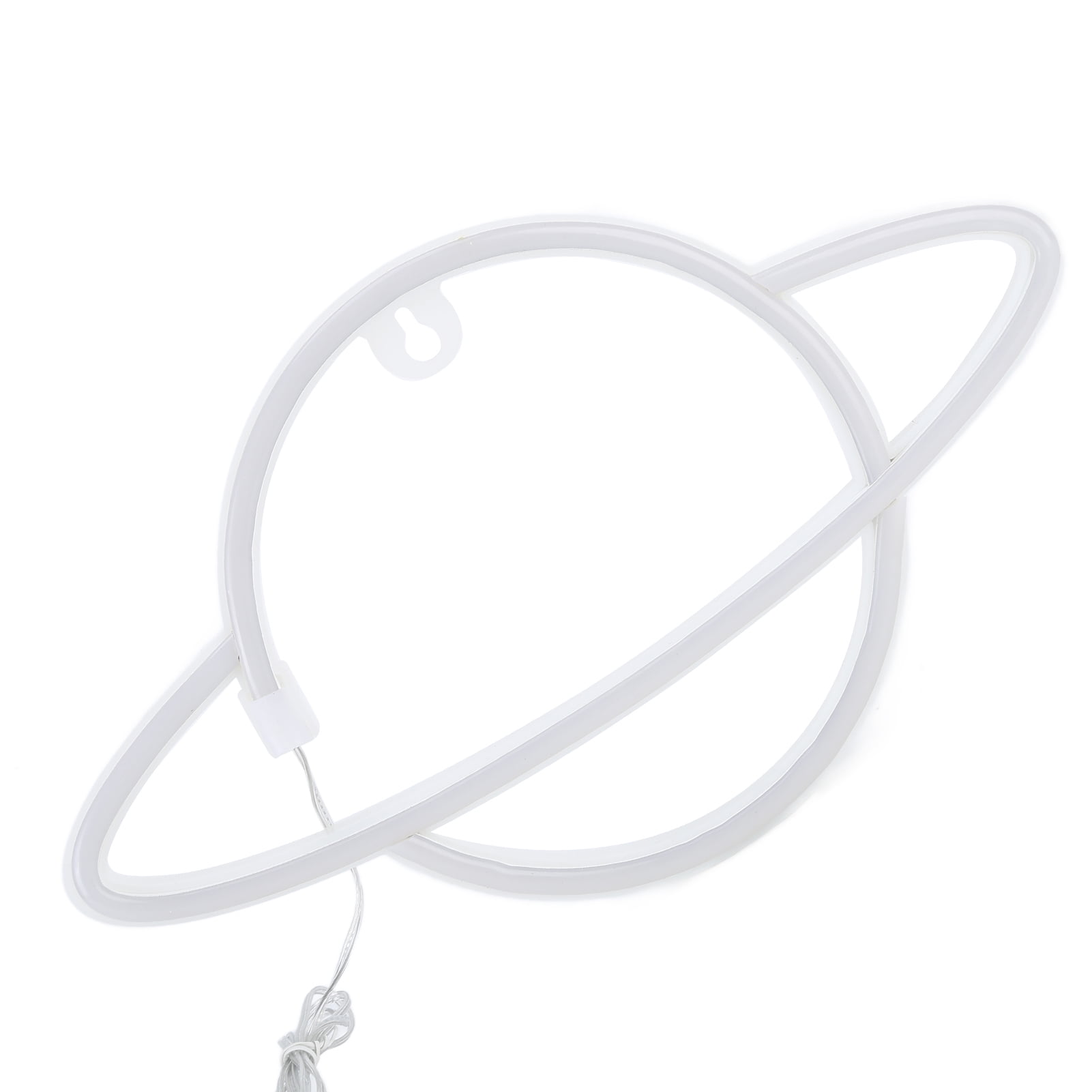 Neon Light, Planet Shaped Blue Light Night Lamp Safe No Heat For Families For Bedroom For Party For Lovers For Home For Bar