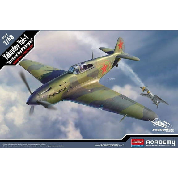Academy 12343 Yakovlev Yak-1 'Battle of Stalingrad' 1/48 Scale Plastic Model Kit