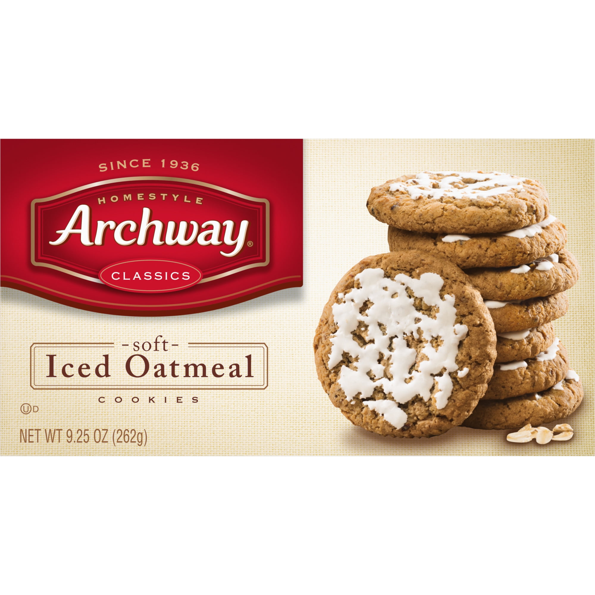 (3 pack) Archway Cookies, Soft Iced Oatmeal Cookies, 9.25 oz