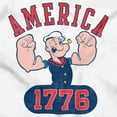 thumbnail image 2 of Popeye The Sailor Man America 1776 Unisex Plus Size Tank Top Brisco Brands 2X, 2 of 5