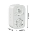 thumbnail image 3 of Voice Prompt Doorbell Sensor - Welcome Reminder Alarm for Store, Mall and Home Security Notification | USB Charging, 3 of 9