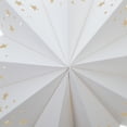 thumbnail image 5 of OFFIGAM  2Pcs Hanging Star Shaped Paper Lanterns White Glitter Decor for Weddings Parties Home Festival Style, 5 of 10