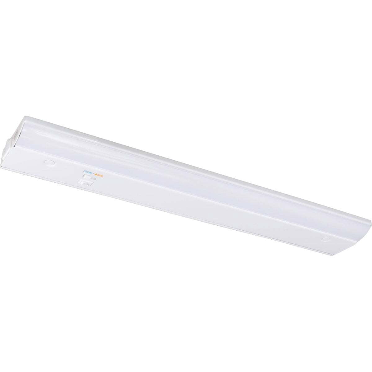 Good Earth Lighting UC1138WH118LF0G 18 in. LED Smooth Light Under Cabinet Light - White Finish