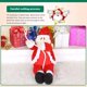 thumbnail image 5 of Cartoon Santa Doll Pendant Christmas Tree Decorations Funny Santa Claus Climbing On Rope Plush Doll Toy For Home Wall Window, 5 of 5