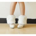 thumbnail image 1 of Calcetines de felpa de piel de conejo de imitación de otoño e invierno, botas largas, cálidas, para actuaciones en el escenario, de piel de zorro, protector de piernas de tubo alto para mujer, 1 of 6