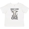thumbnail image 3 of Inktastic Holy Cow I'm One Birthday Boys or Girls Baby T-Shirt, 3 of 5