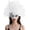 White, variant on Women Feather Headpiece Carnival Caribbean Headdress Showgirl Cosplay Accessories