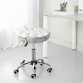 thumbnail image 7 of Fotbe Rabbit Eating Stool Covers Round,Waterproof Round Bar Stool Covers Bar Chair Covers Washable Stool Cushion Slipcover for 12-14 Inch Chair-14 inch, 7 of 7