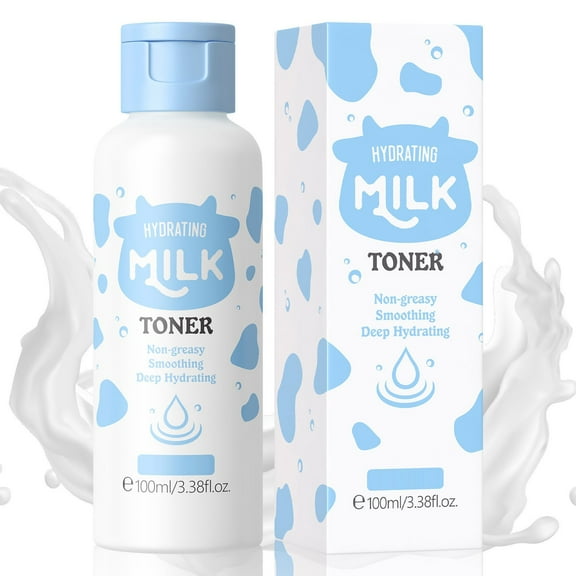 HHBEAUTY Milk Toner Korean Formula for Face to Enhance Skin’s Natural Glow, Ceramide Water Hydrating Toner for Dry, Dehydrated Skin