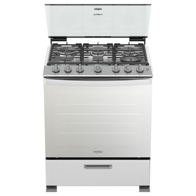 Estufa Whirlpool WFR7000S Piso 30 pulgadas Acero
