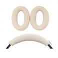 thumbnail image 1 of Ear Pads for WH-XB910N Headphone Protective Creamy&White, 1 of 5