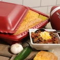 thumbnail image 4 of Foil Decor Red- 1 BPA-Free Polystyrene Foil Pan Carrier for Serving 9x13x2" Foil Pans, 4 of 9