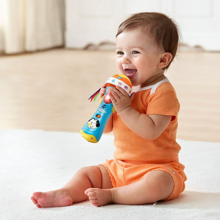 VTech Babble and Rattle Microphone, Fun Musical Toy for Baby 