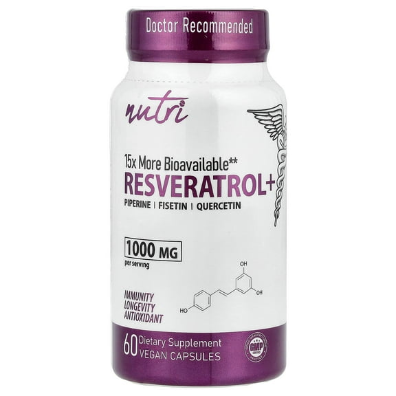 Nutri Resveratrol , 60 Vegan Capsules
