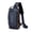 Blue, variant on Otqutp Anti-Theft Sling Backpack Water-Resistant Crossbody Bag Multi Pocket Casual Shoulder Backpack for Men