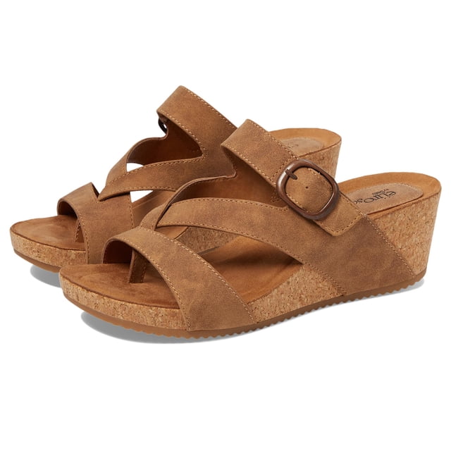 Sandalia Eurosoft Emrie para Mujer Talla 7.5 Mediana Comodidad