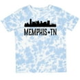 thumbnail image 3 of Inktastic Memphis Tennessee City Skyline Boys or Girls Toddler T-Shirt, 3 of 5
