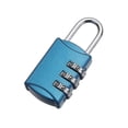 thumbnail image 5 of 4 Packs of Gym Locker Combination Padlocks 3 Digit Code Combination Padlocks, 5 of 5
