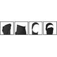 thumbnail image 2 of Zan Headgear Microlux Convertible Balaclava Geometric Skulls, 2 of 4