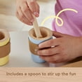 thumbnail image 5 of Fisher-Price Wooden Coffee to Go Set, 15-Piece Cafe Shop Playset Toddler, Ages 3-5 Years, 5 of 7