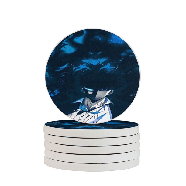 Posavasos de tierra de diatomeas absorbente Solo Leveling, aislamiento antideslizante de tierra de diatomeas inodoro que protege la superficie de la mesa contra daños Talla única