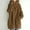 Coffee, variant on onlyliua Lightweight Winter Jackets for Women Snow-Ready Long Sleeve Classic Coat Winter Travel Prep Cotton Casual Solid for Outdoor Coffee XXXL Limited Time Offer