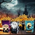 thumbnail image 5 of Monebena 4Pcs Halloween Supplies Theme Favor Boxes Halloween Popcorn Box Spooky Treat Boxes Scary Event Food Container Pop Corn Containers for Holloween and Events, 5 of 10
