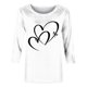 thumbnail image 5 of TaTaai Women's A 3/4 Sleeve Christmas Printed Round-neck Top Gift, 5 of 6