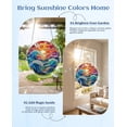 thumbnail image 6 of Clearance！Acrylic Suncatcher Jigsaw Puzzle-Emerald Flame Hummingbird, Window Suncatcher Acrylic Puzzle, DIY Suncatcher Kits for Adults, Home Decor Gift for Women, Mom, Friends (7.4 in), 6 of 8