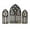 Style A, variant on Tnarru 3 Pieces Gothic Mirrors Wall Decor,Small Mirrors Decor Baroque Decorative Arched Wall Mirrors for Bedroom, Living Room A
