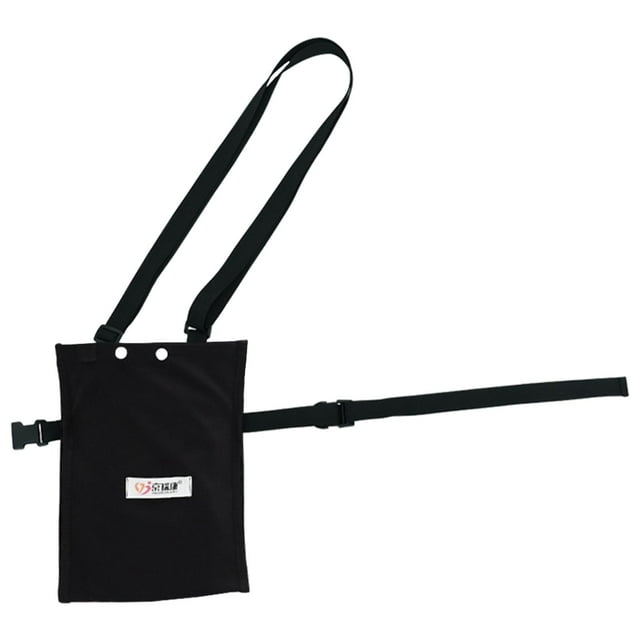 TISHITA Sac de Drainage d'Urine Imperméable Support Réglable pour Patients Incontinence Maison Voyage Noir