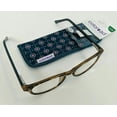 thumbnail image 5 of Foster Grant Colorcad Elodie Round Reading Glasses, Tortoise, 1.75, 5 of 5