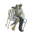 thumbnail image 2 of Pareja figura escultura de escritorio decoración de escritorio adorno novedoso arte de arte figurado estatua creativa de resina para dormitorio de, 2 of 9