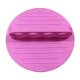 thumbnail image 3 of Silicone Body Scrubber - Soft Rubber Shower Exfoliating Glove with Hand Strap, Gentle Bath Massage Tool, 1 Count Pink Shower Scrubber for Women Men, 3 of 5