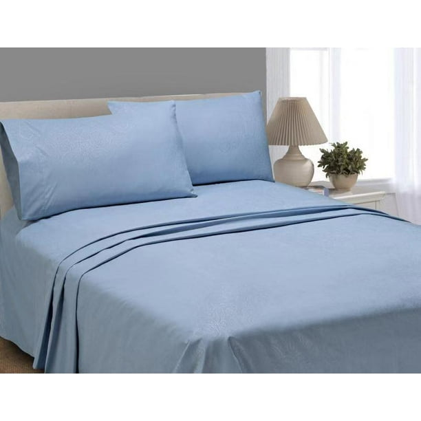 Better Homes & Gardens Luxury Microfiber Embossed Sheet Set, Queen