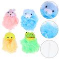 thumbnail image 2 of EeaseMX 4 bolas de ducha exfoliantes para niños (colores surtidos), 2 of 7